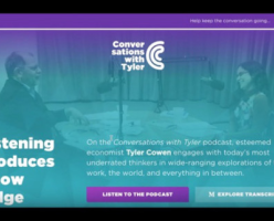Conversations with Tyler - GHCz6QzG6cI