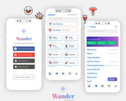 Wander Mobile App - wandersmall