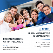 Onlinemim - IIT JAM Maths Coaching in Chandigarh