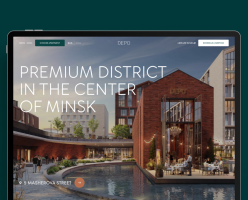 Website of a unique residential complex. - tech-68f8d7fce6667-x2