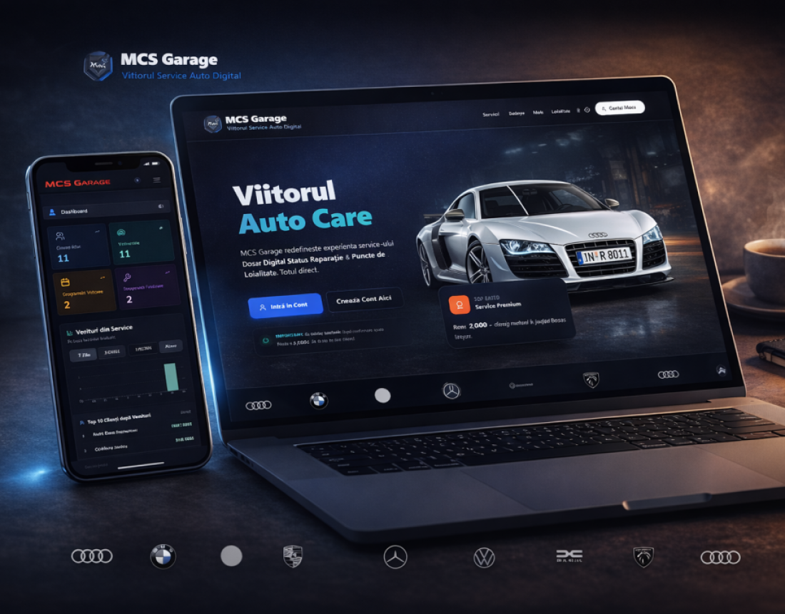 Proiect Cobalt Graphics — MCS Garage