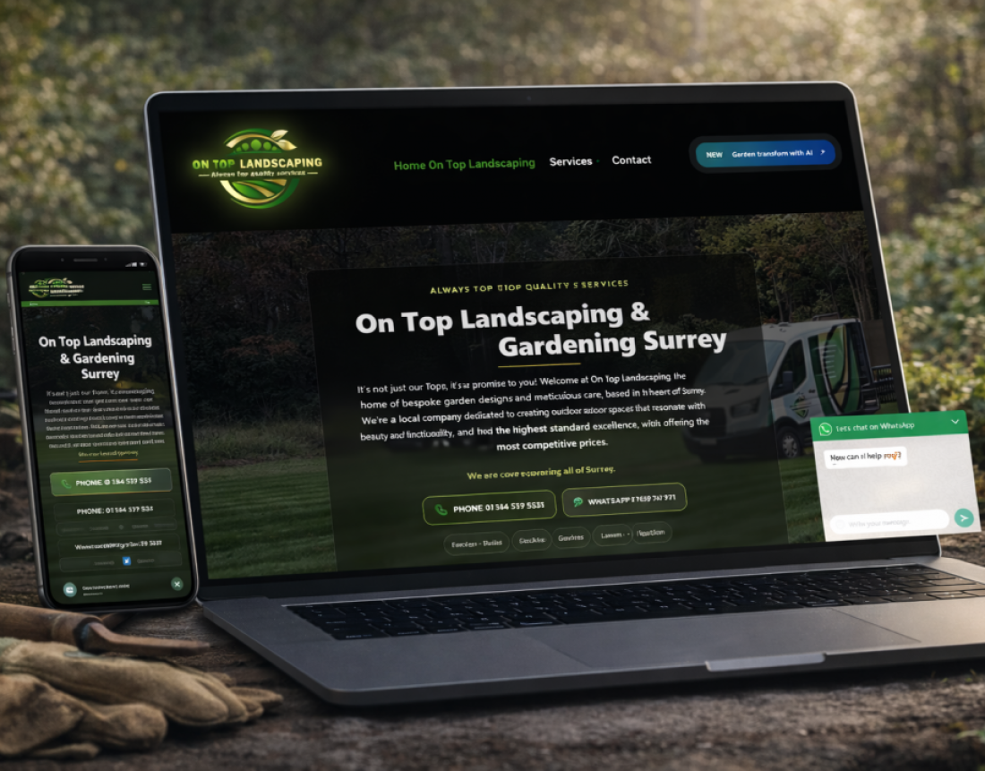 Proiect Cobalt Graphics — On Top Landscaping